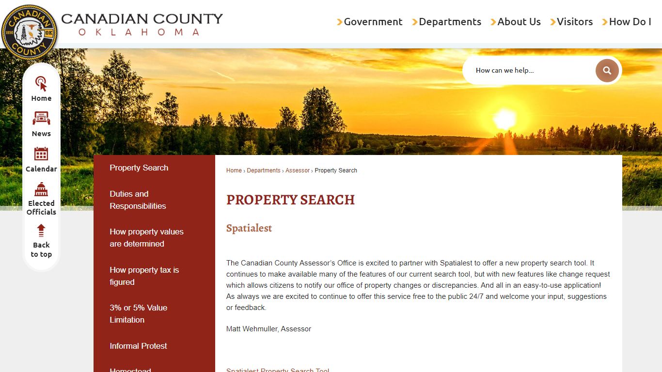 Property Search | Canadian County, OK - Official Website